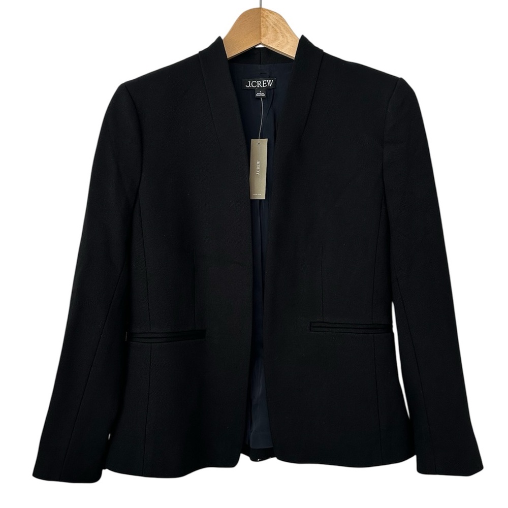 J. Crew Classic Blazer Tailored Black NWT Women’s Size 6